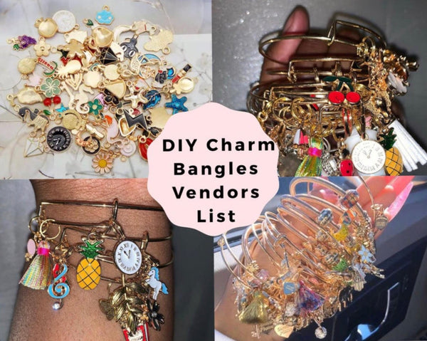 25+ Designer Charms Vendor List  Charmed, Diy charm bracelet, Vendor
