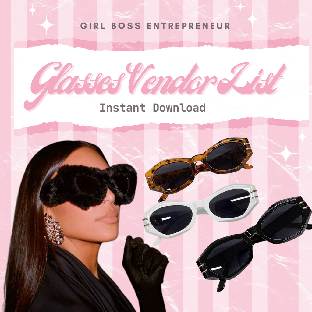 Sunglasses vendor sales